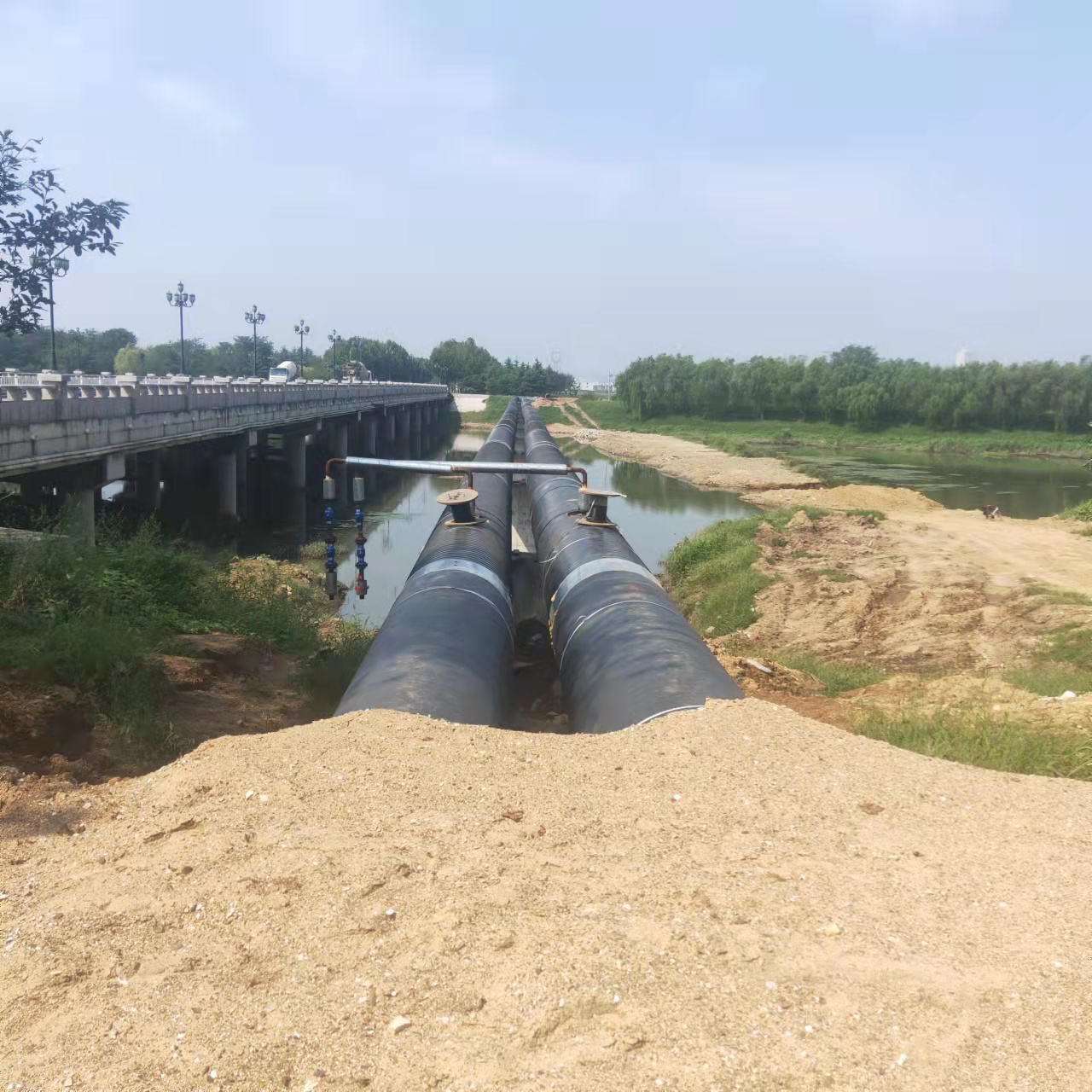 三门峡自来水环保输油管道清洗
